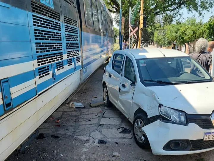 El Tren de las Sierras chocó en La Falda Hechos