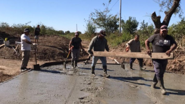 Malvinas Argentinas: avanza una obra histórica