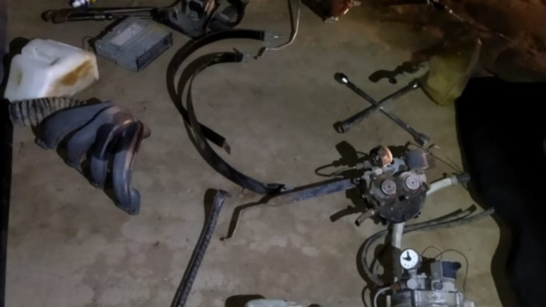 Villa María: siete detenidos por robo de autopartes