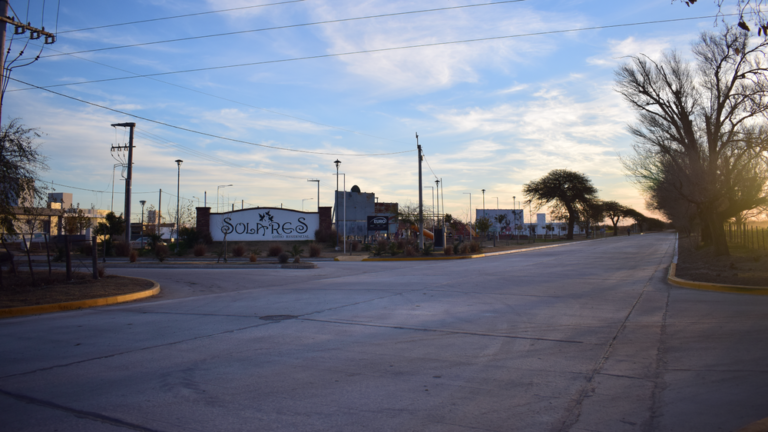 Villa del Rosario: presentaron obras en calle La Salle