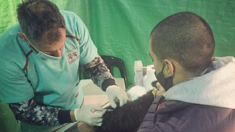 Río I: más de 300 vacunas antirrábicas colocadas