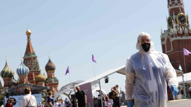 Récord de muertes en Moscú por COVID-19