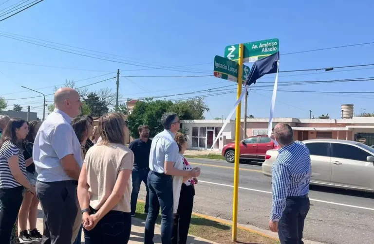Homenaje en Luque a  Américo Alladio