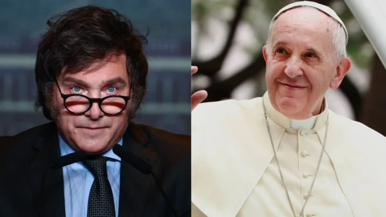  El papa Francisco llamó a Javier Milei
