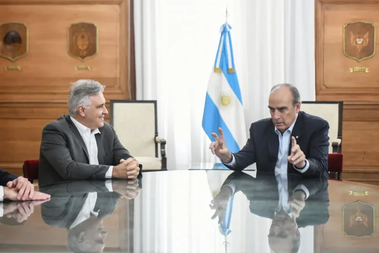 Llaryora se reunió con Francos en Casa Rosada