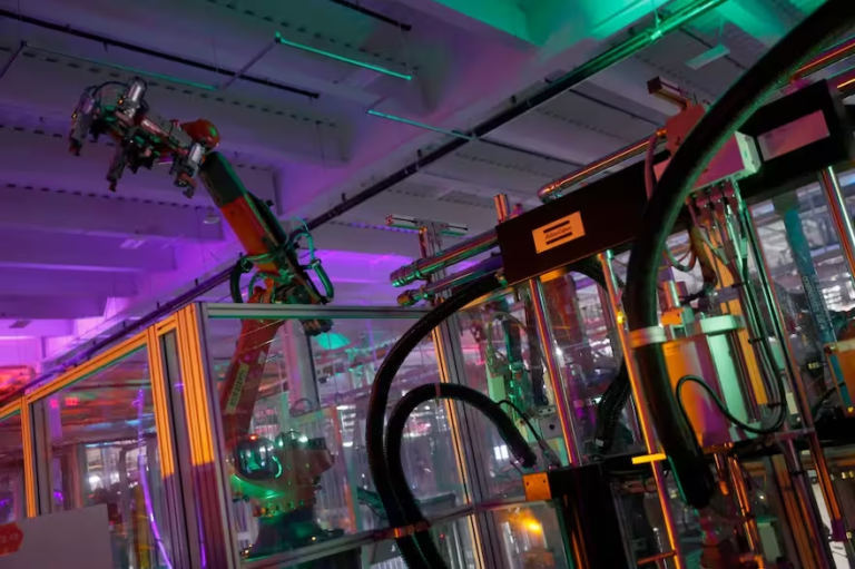 Trabajador es atacado por un robot