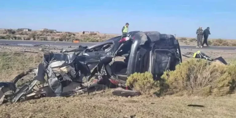 Residentes Argentinos murieron en un choque en Bolivia