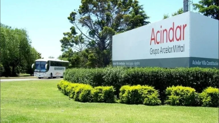 Por la recesión Acindar paralizará su producción