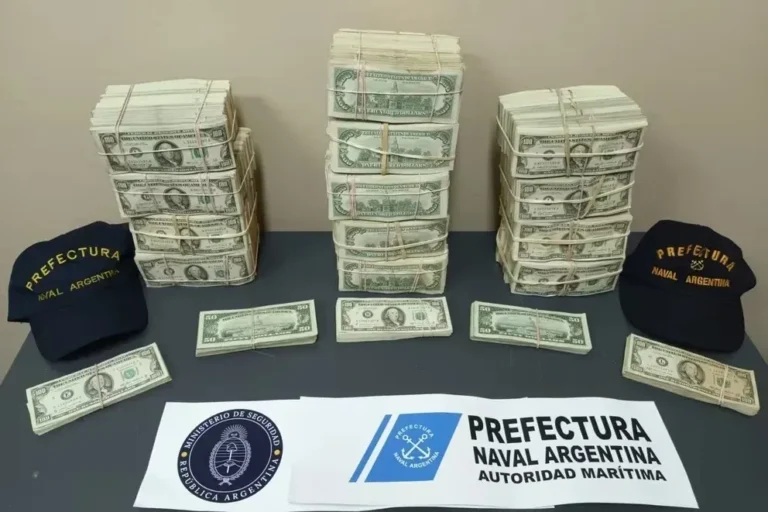 Hallaron más de un millón de dólares ocultos en paredes