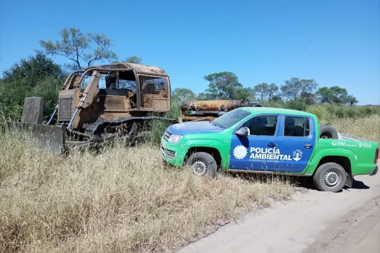 Policía Ambiental frenó desmontes ilegales