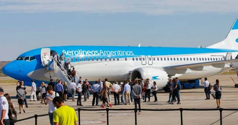 Pánico en vuelo de Aerolíneas Argentinas