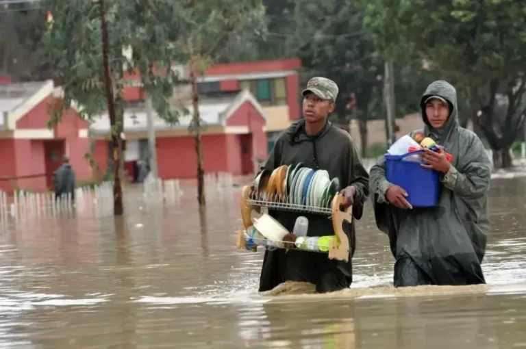 Bolivia afectada por temporal