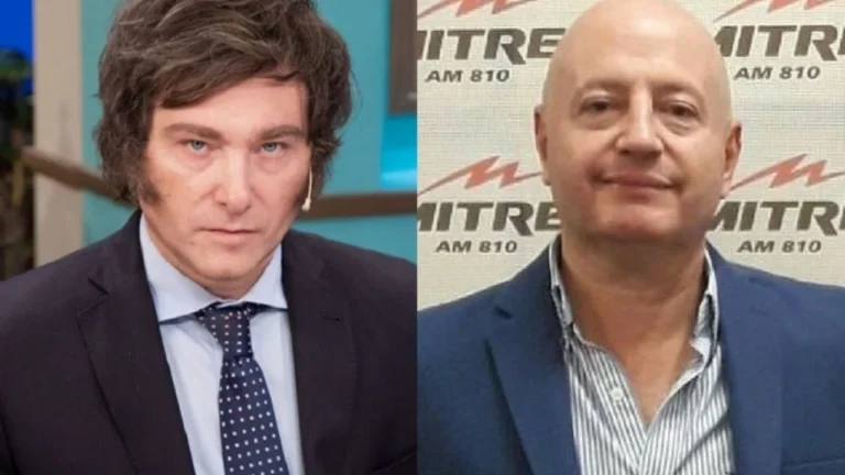 Milei atacó al periodista “Petete” Martínez