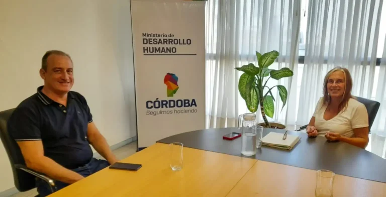Ferace visitó el Ministerio de Desarrollo Humano