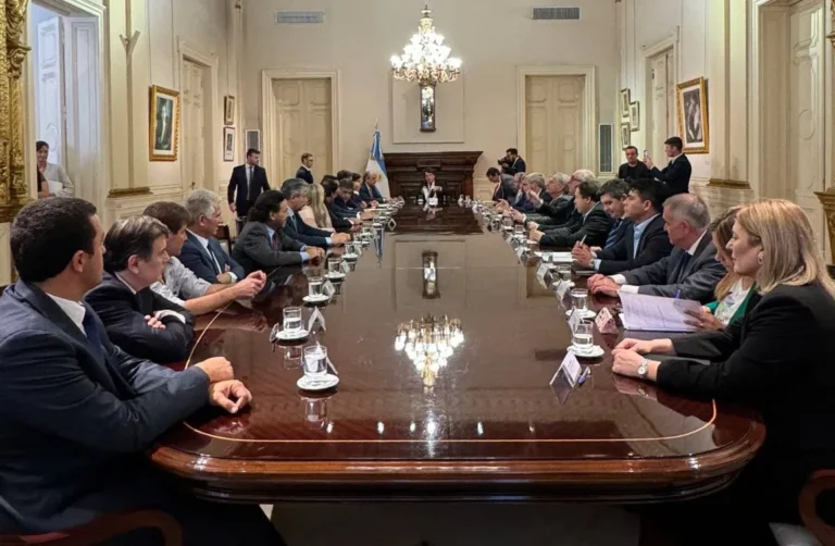 Encuentro entre Nación y gobernadores
