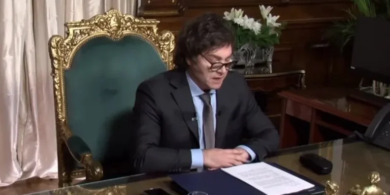 Milei condenó el crimen del playero en Rosario