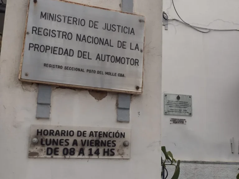 Registro del Automotor de Pozo del Molle y Río II se suman a los amparos