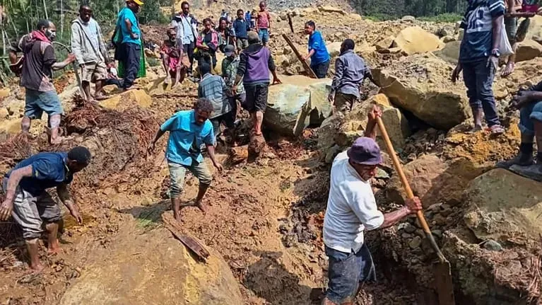 La ONU estima que hay más de 670 muertos tras avalancha en Nueva Guinea