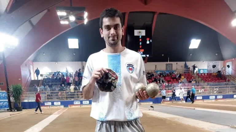 El bochófilo Nicolás Pretto nuevamente campeón mundial en Francia