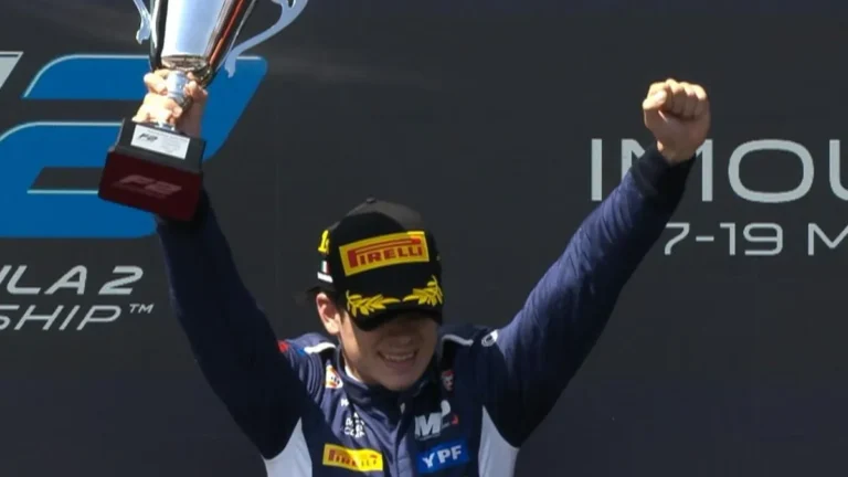 Colapinto hace historia en Imola 