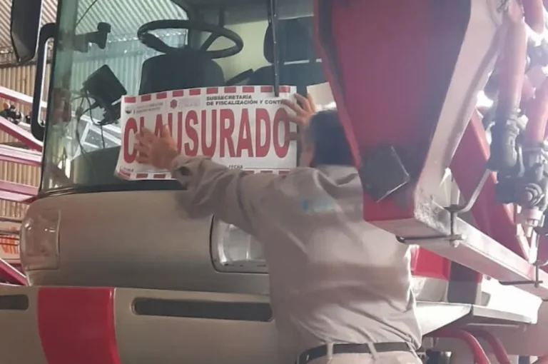 Clausuran máquinas autopropulsadas 