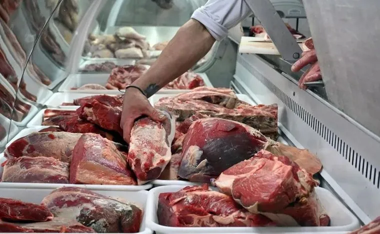 Caída en el consumo de carne 