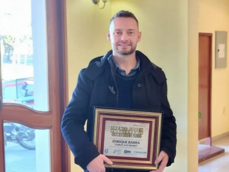 Enrique Barra, es el Emprendedor Cordobés 2024