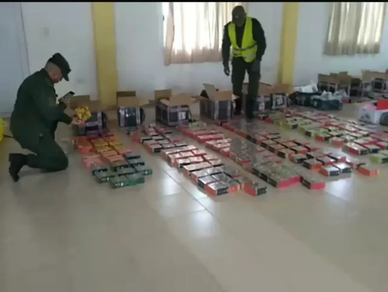 Hallan mercadería de contrabando en encomiendas