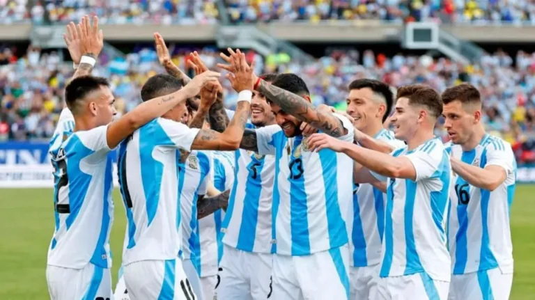 Argentina le ganó a Ecuador en EE.UU.