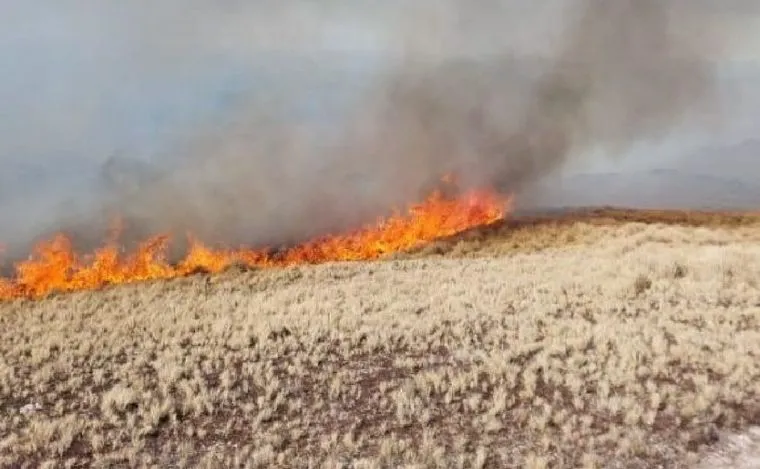 Fuego en Traslasierra
