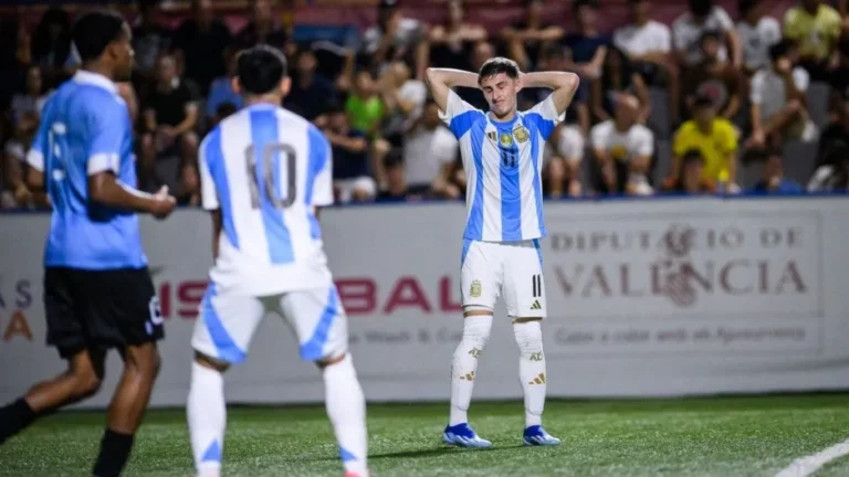 El Sub 20 perdió con Uruguay y fue subcampeón en el torneo de L’Alcudia