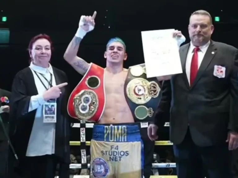 El “Puma” Martínez le dio una clase al japonés Kazuto Ioka