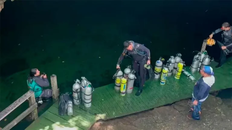 Hallaron muerto a un buzo argentino que estaba desaparecido en México