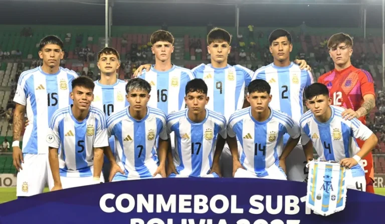 Argentina avanzó a las semifinales del Sudamericano Sub 15