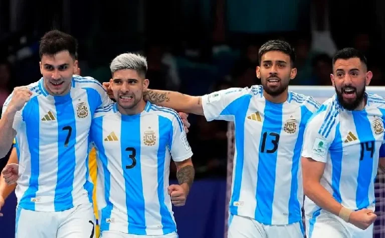 Argentina venció a Francia y avanzó a la final del Mundial de Futsal