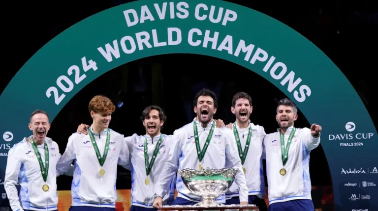 Italia se coronó campeón de la Copa Davis