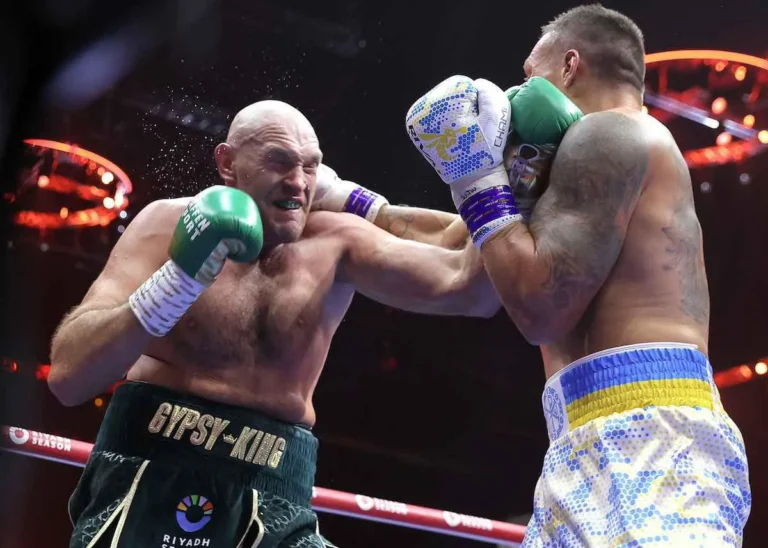 Usyk retiene títulos tras vencer a Fury