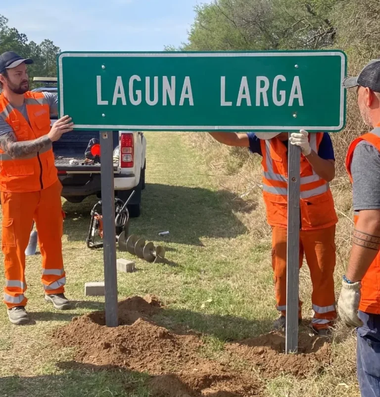 Laguna Larga refuerza la seguridad 