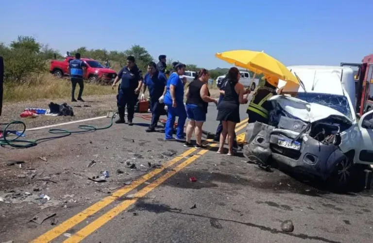 Trágico choque en la ruta 5 deja como saldo una víctima de 70 años