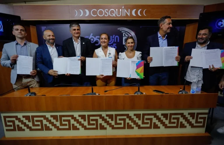 Myrian Prunotto en el Festival Nacional de Folklore en Cosquín