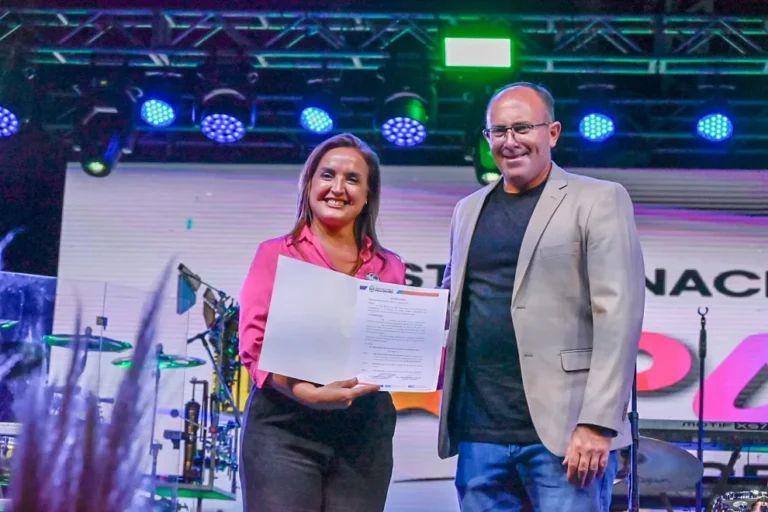 Prunotto celebró en Villa Dolores la vigencia del Festival Nacional de la Papa