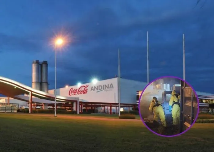Accidente químico en planta de Coca-Cola 