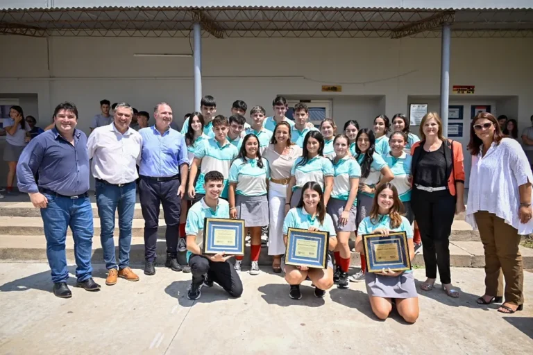 Prunotto y Ferreyra inauguraron la ampliación del IPET 44 en Miramar