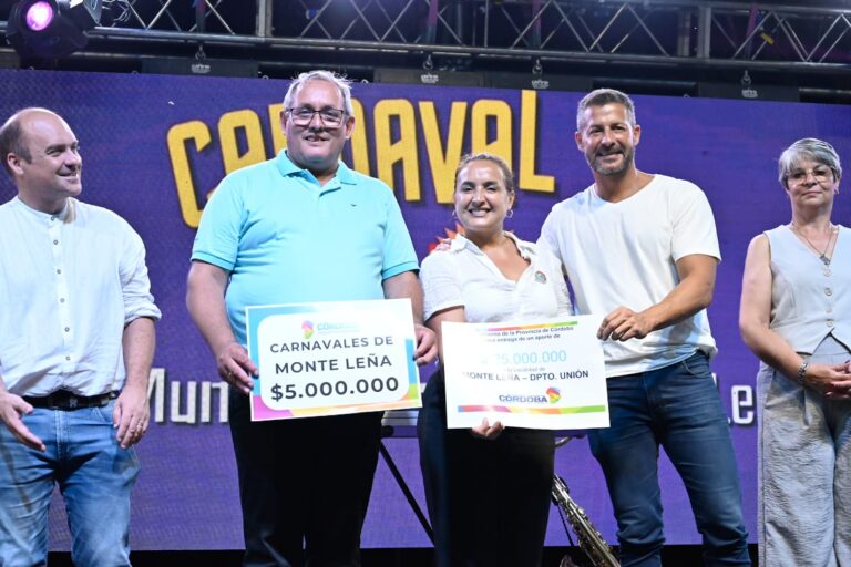 Myrian Prunotto en el Carnaval de Monte Leña