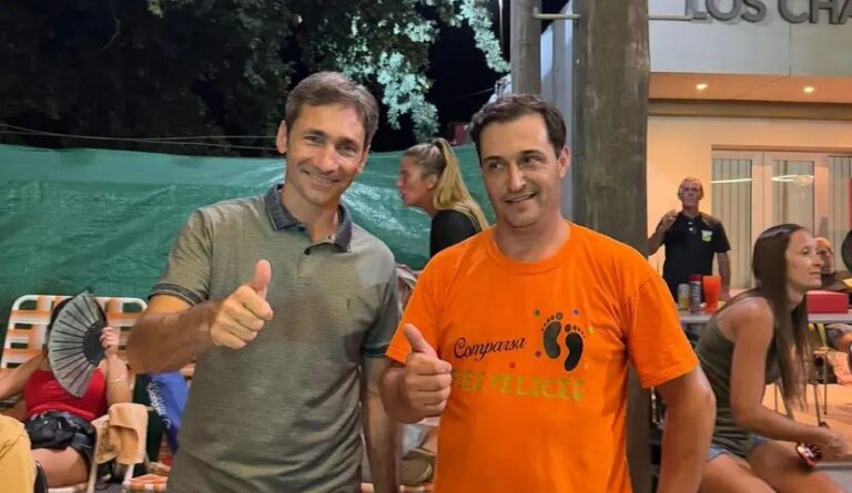 Lucas Valiente presente en los Carnavales de Los Chañaritos