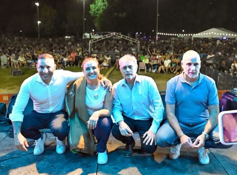 Prunotto estuvo en el Festival del Pastelitero en Cura Brochero