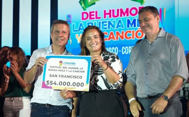 Prunotto en el Festival de Humor, la Buena Mesa y la Canción en San Francisco