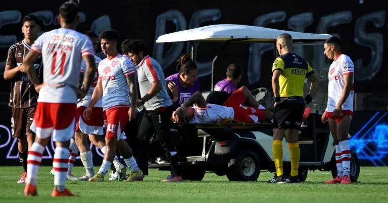 Facundo Suárez sufrió rotura de ligamentos