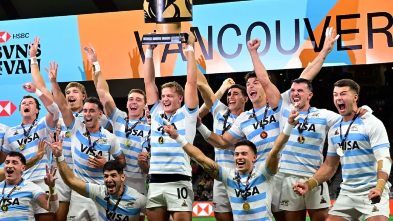 Los Pumas campeones del Seven de Vancouver 