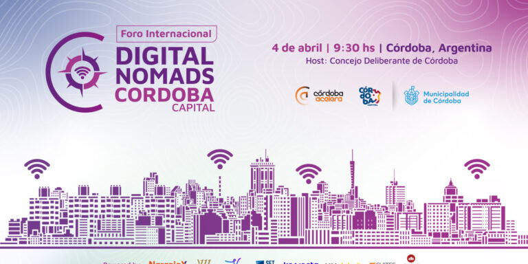 Córdoba será sede del Foro Internacional Digital Nomads